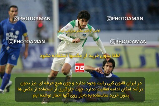 1937549, Tehran, Iran, لیگ برتر فوتبال ایران، Persian Gulf Cup، Week 26، Second Leg، 2006/03/17، Esteghlal 1 - 1 Shamoushak Noshahr