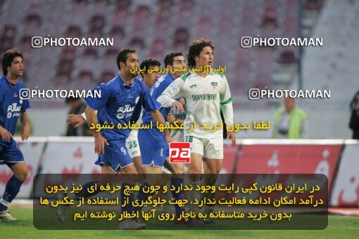 1937552, Tehran, Iran, لیگ برتر فوتبال ایران، Persian Gulf Cup، Week 26، Second Leg، 2006/03/17، Esteghlal 1 - 1 Shamoushak Noshahr