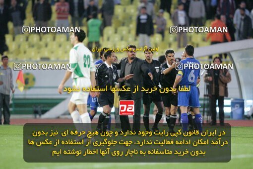 1937554, Tehran, Iran, لیگ برتر فوتبال ایران، Persian Gulf Cup، Week 26، Second Leg، 2006/03/17، Esteghlal 1 - 1 Shamoushak Noshahr