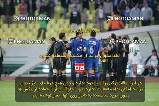 1937555, Tehran, Iran, لیگ برتر فوتبال ایران، Persian Gulf Cup، Week 26، Second Leg، 2006/03/17، Esteghlal 1 - 1 Shamoushak Noshahr