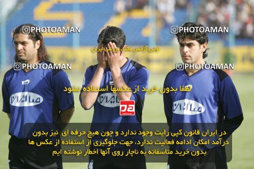 1937591, Tehran,Sabashahr, Iran, لیگ برتر فوتبال ایران، Persian Gulf Cup، Week 26، Second Leg، 2006/03/17، Saba 1 - 0 Shahid Ghandi