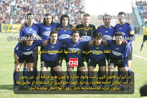 1937599, Tehran,Sabashahr, Iran, لیگ برتر فوتبال ایران، Persian Gulf Cup، Week 26، Second Leg، 2006/03/17، Saba 1 - 0 Shahid Ghandi