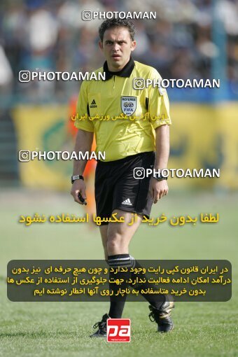 1937609, Tehran,Sabashahr, Iran, لیگ برتر فوتبال ایران، Persian Gulf Cup، Week 26، Second Leg، 2006/03/17، Saba 1 - 0 Shahid Ghandi