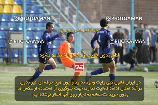 1937657, Tehran,Sabashahr, Iran, لیگ برتر فوتبال ایران، Persian Gulf Cup، Week 26، Second Leg، 2006/03/17، Saba 1 - 0 Shahid Ghandi