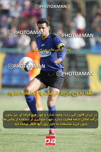 1937673, Tehran,Sabashahr, Iran, لیگ برتر فوتبال ایران، Persian Gulf Cup، Week 26، Second Leg، 2006/03/17، Saba 1 - 0 Shahid Ghandi