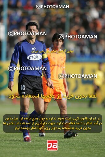 1937692, Tehran,Sabashahr, Iran, لیگ برتر فوتبال ایران، Persian Gulf Cup، Week 26، Second Leg، 2006/03/17، Saba 1 - 0 Shahid Ghandi