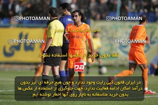 1937718, Tehran,Sabashahr, Iran, لیگ برتر فوتبال ایران، Persian Gulf Cup، Week 26، Second Leg، 2006/03/17، Saba 1 - 0 Shahid Ghandi