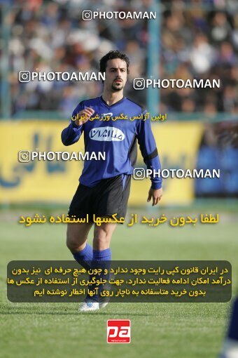 1937719, Tehran,Sabashahr, Iran, لیگ برتر فوتبال ایران، Persian Gulf Cup، Week 26، Second Leg، 2006/03/17، Saba 1 - 0 Shahid Ghandi