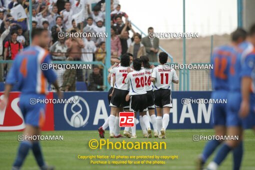1946389, Tehran,Sabashahr, Iran, AFC Champions League 2006, Group stage, Group C, First Leg، Saba Battery 1 v 2 Al-Karamah SC on 2006/03/22 at Saba Shahr Stadium