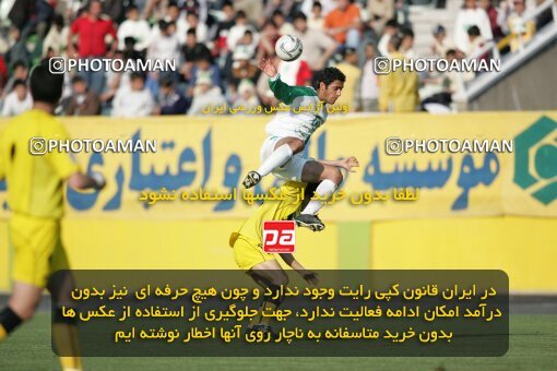 1946602, Tehran, Iran, لیگ برتر فوتبال ایران، Persian Gulf Cup، Week 27، Second Leg، 2006/03/31، Pas 4 - 4 Sepahan