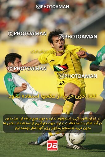 1946693, Tehran, Iran, لیگ برتر فوتبال ایران، Persian Gulf Cup، Week 27، Second Leg، 2006/03/31، Pas 4 - 4 Sepahan
