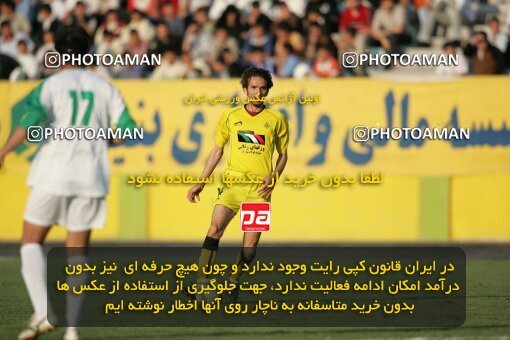 1946713, Tehran, Iran, لیگ برتر فوتبال ایران، Persian Gulf Cup، Week 27، Second Leg، 2006/03/31، Pas 4 - 4 Sepahan