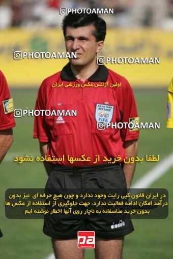 1946842, Tehran, Iran, لیگ برتر فوتبال ایران، Persian Gulf Cup، Week 27، Second Leg، 2006/03/31، Pas 4 - 4 Sepahan