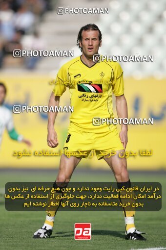 1946960, Tehran, Iran, لیگ برتر فوتبال ایران، Persian Gulf Cup، Week 27، Second Leg، 2006/03/31، Pas 4 - 4 Sepahan