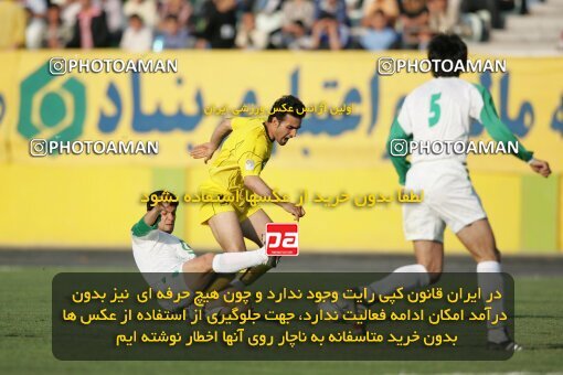 1947156, لیگ برتر فوتبال ایران، Persian Gulf Cup، Week 27، Second Leg، 2006/03/31، Tehran، Shahid Dastgerdi Stadium، Pas 4 - 4 Sepahan