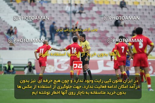 1946619, Tehran, Iran, لیگ برتر فوتبال ایران، Persian Gulf Cup، Week 28، Second Leg، 2006/04/06، Esteghlal 4 - 1 Foulad Khouzestan