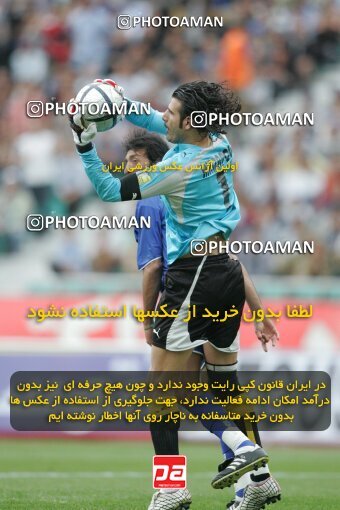 1946639, Tehran, Iran, لیگ برتر فوتبال ایران، Persian Gulf Cup، Week 28، Second Leg، 2006/04/06، Esteghlal 4 - 1 Foulad Khouzestan