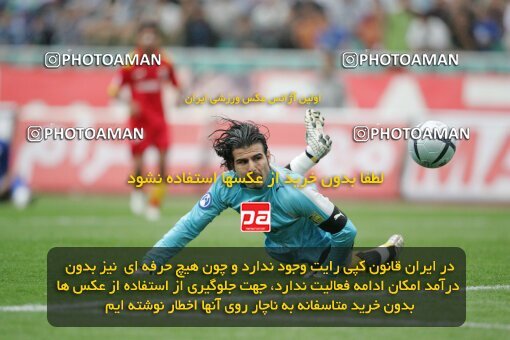 1946653, Tehran, Iran, لیگ برتر فوتبال ایران، Persian Gulf Cup، Week 28، Second Leg، 2006/04/06، Esteghlal 4 - 1 Foulad Khouzestan