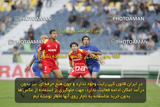 1946664, Tehran, Iran, لیگ برتر فوتبال ایران، Persian Gulf Cup، Week 28، Second Leg، 2006/04/06، Esteghlal 4 - 1 Foulad Khouzestan