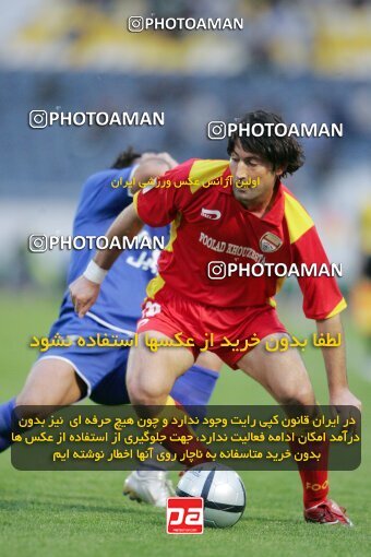 1946725, Tehran, Iran, لیگ برتر فوتبال ایران، Persian Gulf Cup، Week 28، Second Leg، 2006/04/06، Esteghlal 4 - 1 Foulad Khouzestan