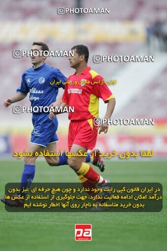1946775, Tehran, Iran, لیگ برتر فوتبال ایران، Persian Gulf Cup، Week 28، Second Leg، 2006/04/06، Esteghlal 4 - 1 Foulad Khouzestan