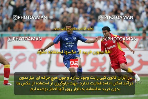 1946866, Tehran, Iran, لیگ برتر فوتبال ایران، Persian Gulf Cup، Week 28، Second Leg، 2006/04/06، Esteghlal 4 - 1 Foulad Khouzestan