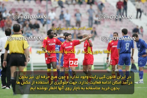 1946907, Tehran, Iran, لیگ برتر فوتبال ایران، Persian Gulf Cup، Week 28، Second Leg، 2006/04/06، Esteghlal 4 - 1 Foulad Khouzestan