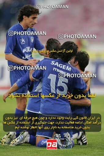 1947067, Tehran, Iran, لیگ برتر فوتبال ایران، Persian Gulf Cup، Week 28، Second Leg، 2006/04/06، Esteghlal 4 - 1 Foulad Khouzestan