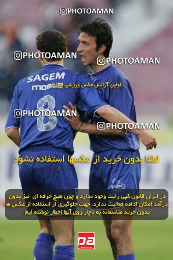 1947070, Tehran, Iran, لیگ برتر فوتبال ایران، Persian Gulf Cup، Week 28، Second Leg، 2006/04/06، Esteghlal 4 - 1 Foulad Khouzestan