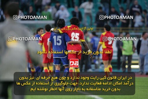 1947082, Tehran, Iran, لیگ برتر فوتبال ایران، Persian Gulf Cup، Week 28، Second Leg، 2006/04/06، Esteghlal 4 - 1 Foulad Khouzestan