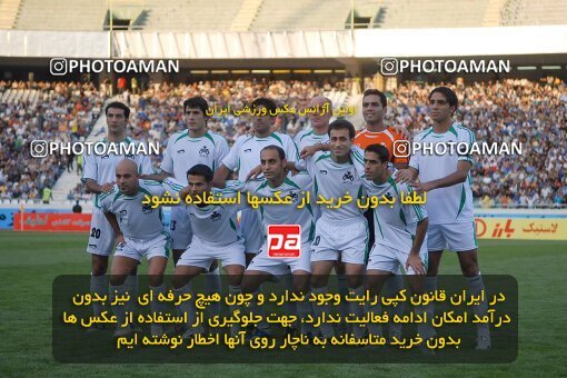 2021101, Tehran, Iran, لیگ برتر فوتبال ایران، Persian Gulf Cup، Week 1، First Leg، 2006/09/09، Esteghlal 2 - 1 Zob Ahan Esfahan