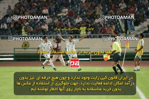 2021085, Tehran, Iran, لیگ برتر فوتبال ایران، Persian Gulf Cup، Week 1، First Leg، 2006/09/09، Esteghlal 2 - 1 Zob Ahan Esfahan