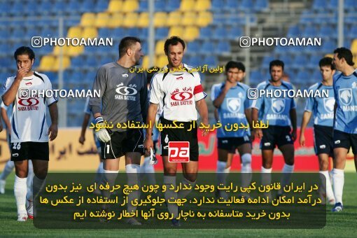 2021216, لیگ برتر فوتبال ایران، Persian Gulf Cup، Week 2، First Leg، 2006/09/15، Tehran,Sabashahr، Saba Shahr Stadium، Saba 0 - ۱ Paykan