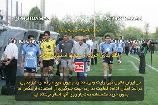 2021217, لیگ برتر فوتبال ایران، Persian Gulf Cup، Week 2، First Leg، 2006/09/15، Tehran,Sabashahr، Saba Shahr Stadium، Saba 0 - ۱ Paykan