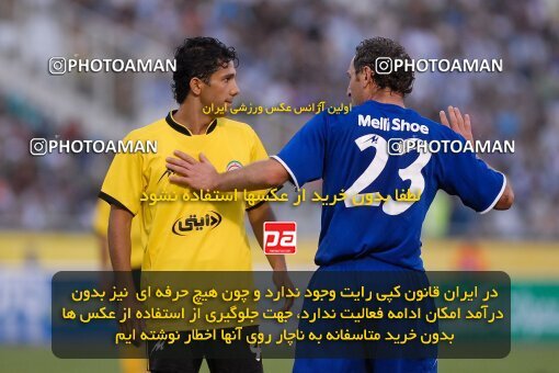 1998995, Tehran, Iran, لیگ برتر فوتبال ایران، Persian Gulf Cup، Week 3، First Leg، 2006/09/21، Esteghlal 3 - 2 Fajr-e Sepasi Shiraz