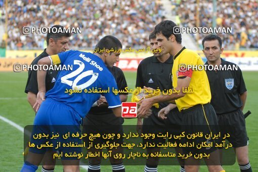 1998999, Tehran, Iran, لیگ برتر فوتبال ایران، Persian Gulf Cup، Week 3، First Leg، 2006/09/21، Esteghlal 3 - 2 Fajr-e Sepasi Shiraz