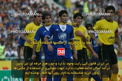 1996433, Tehran, Iran, لیگ برتر فوتبال ایران، Persian Gulf Cup، Week 3، First Leg، 2006/09/21، Esteghlal 3 - 2 Fajr-e Sepasi Shiraz