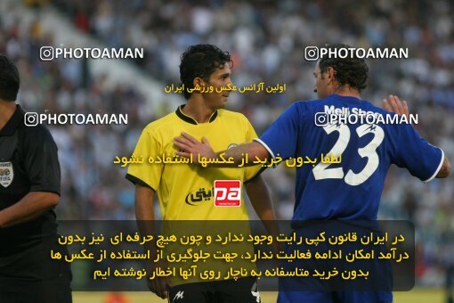 1996434, Tehran, Iran, لیگ برتر فوتبال ایران، Persian Gulf Cup، Week 3، First Leg، 2006/09/21، Esteghlal 3 - 2 Fajr-e Sepasi Shiraz