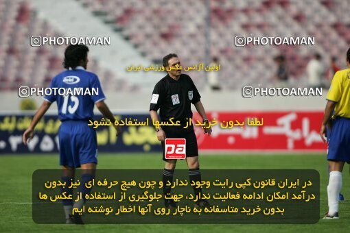 1999024, Tehran, Iran, لیگ برتر فوتبال ایران، Persian Gulf Cup، Week 7، First Leg، Esteghlal 1 v 1 Rah Ahan on 2006/10/24 at Azadi Stadium