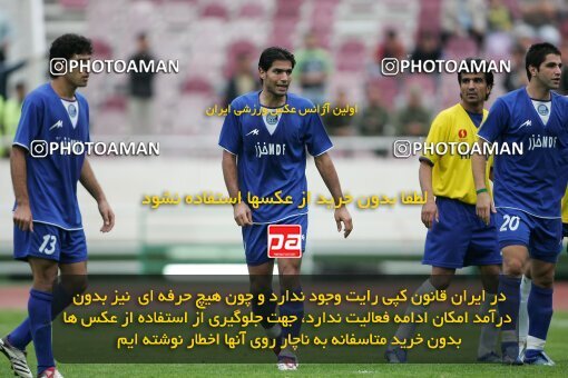 1999033, Tehran, Iran, لیگ برتر فوتبال ایران، Persian Gulf Cup، Week 7، First Leg، Esteghlal 1 v 1 Rah Ahan on 2006/10/24 at Azadi Stadium