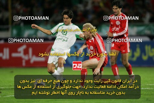 1996483, Tehran, Iran, لیگ برتر فوتبال ایران، Persian Gulf Cup، Week 7، First Leg، 2006/10/27، Persepolis 1 - 1 Pas