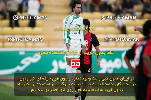 1999095, Mashhad, Iran, لیگ برتر فوتبال ایران، Persian Gulf Cup، Week 8، First Leg، 2006/11/02، Aboumoslem 3 - 2 Pas