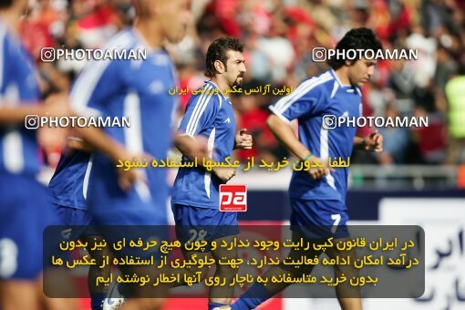2000961, Tehran, Iran, لیگ برتر فوتبال ایران، Persian Gulf Cup، Week 8، First Leg، Persepolis 2 v 1 Esteghlal on 2006/11/03 at Azadi Stadium