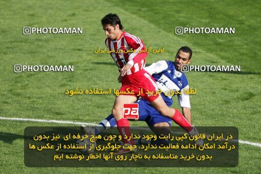 2000981, Tehran, Iran, لیگ برتر فوتبال ایران، Persian Gulf Cup، Week 8، First Leg، Persepolis 2 v 1 Esteghlal on 2006/11/03 at Azadi Stadium