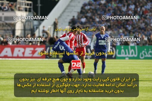 2000902, Tehran, Iran, لیگ برتر فوتبال ایران، Persian Gulf Cup، Week 8، First Leg، Persepolis 2 v 1 Esteghlal on 2006/11/03 at Azadi Stadium