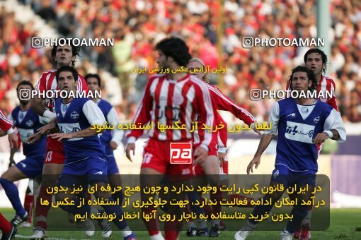 2000950, Tehran, Iran, لیگ برتر فوتبال ایران، Persian Gulf Cup، Week 8، First Leg، Persepolis 2 v 1 Esteghlal on 2006/11/03 at Azadi Stadium