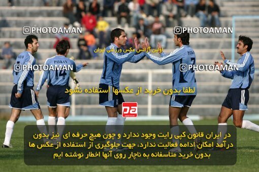 2021204, Tehran,Peykanshahr, Iran, لیگ برتر فوتبال ایران، Persian Gulf Cup، Week 9، First Leg، 2006/11/07، Paykan 3 - 2 Esteghlal Ahvaz
