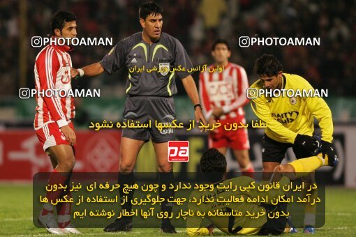 2001408, Tehran, Iran, لیگ برتر فوتبال ایران، Persian Gulf Cup، Week 10، First Leg، 2006/11/21، Persepolis 2 - 2 Fajr-e Sepasi Shiraz