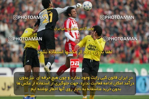 2001417, Tehran, Iran, لیگ برتر فوتبال ایران، Persian Gulf Cup، Week 10، First Leg، 2006/11/21، Persepolis 2 - 2 Fajr-e Sepasi Shiraz