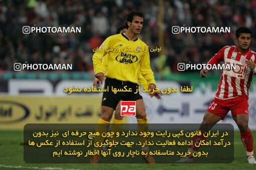 2001423, Tehran, Iran, لیگ برتر فوتبال ایران، Persian Gulf Cup، Week 10، First Leg، 2006/11/21، Persepolis 2 - 2 Fajr-e Sepasi Shiraz